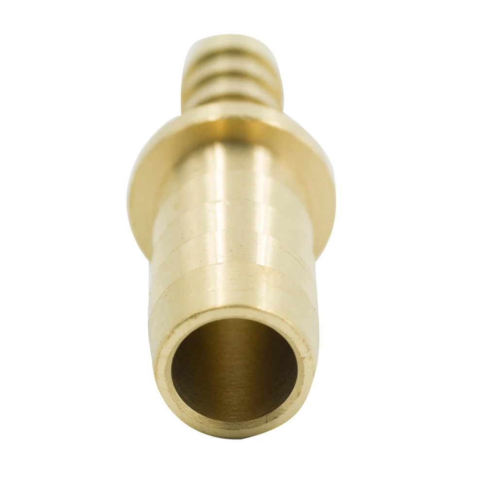 10mm X 12mm3/8 to 1/2 Union Brass Fitting Hose Barb Splicer Gas Fuel Reducer 