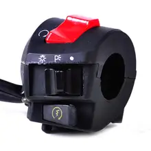 CITALL Motorcycle Handlebar Electric Ignition Start Headlight on off Switch Control Kymco