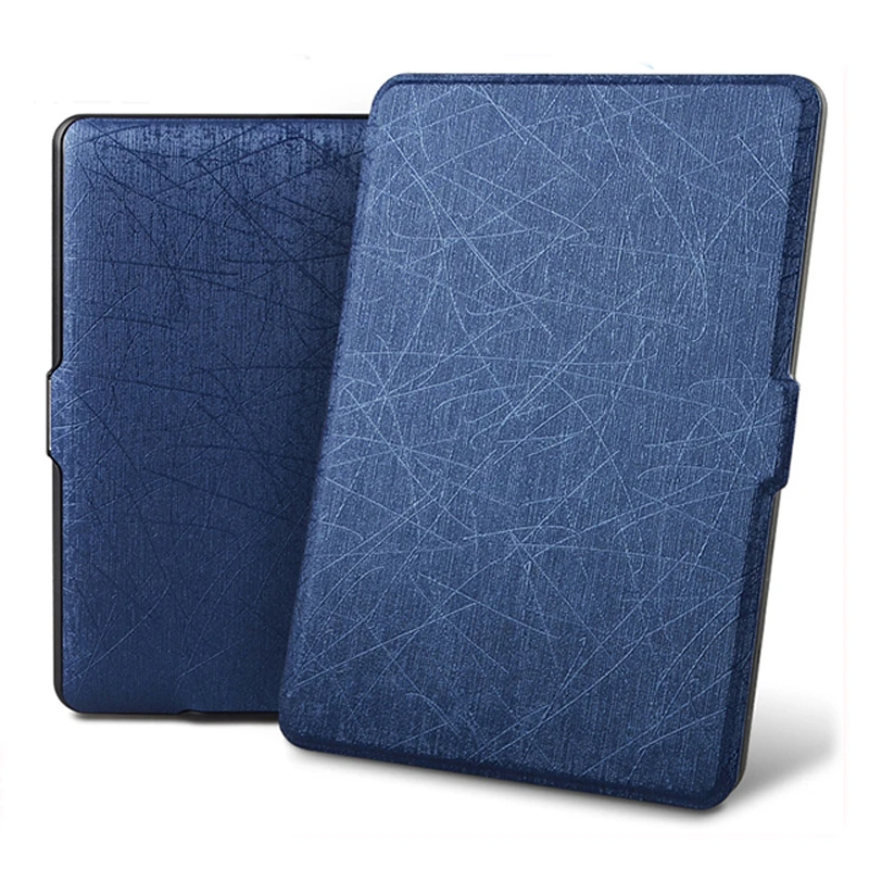 

For Kindle Paperwhite Case PU Leather Ultra Slim Light Weight Flip Stand Smart Case for Kindle Paperwhite 1 2 3+stylus pen gift