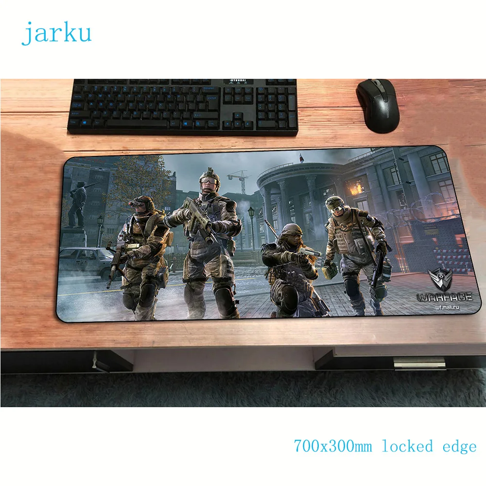 Warface коврик для мыши 700x300x2 мм игровой коврик для мыши Аниме Лидер продаж офисный коврик для ноутбука Настольный коврик locrkand padmouse игры pc gamer коврики