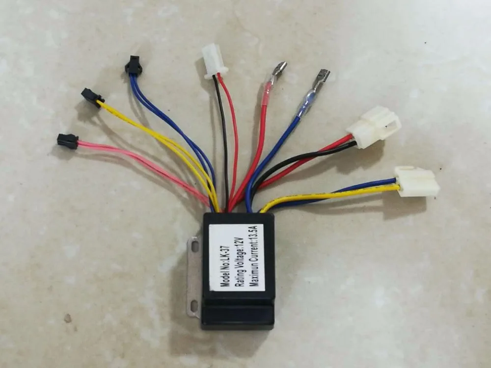 150 W DC 12 V Мотор щетка управления Лер контроль скорости коробка для детей E-Bike скутер