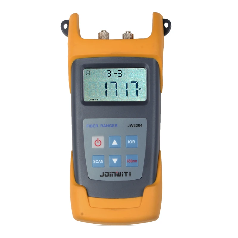 

Optical Fiber Ranger OTDR Principle Tester Meter JW3304N Singlemode FTTx Network Fiber Optic FTTH Tool Kit