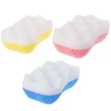 Уход за кожей мягкая мочалка для купания удобные Чистка для лица и тела губка для душа Массаж губка Чистящая Цвет в случайном порядке