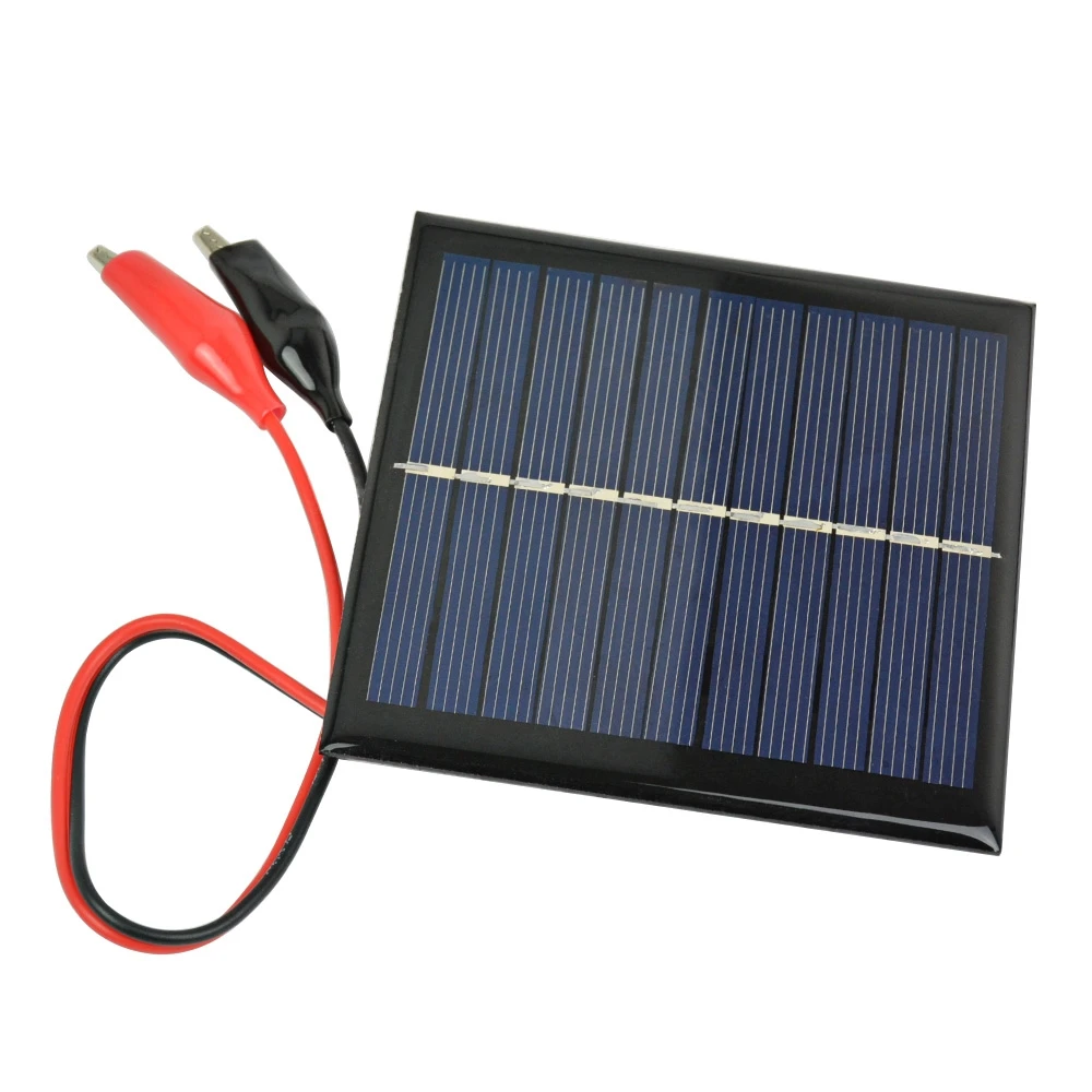 SUNYIMA 5,5 В 1 Вт солнечная панель DIY фотогальванический солнечный элемент, автомобильный светильник, солнечная энергия, солнечная энергия, солнечная батарея 95*95 мм для аккумулятора 3,7 в