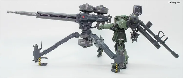 Gundam BANDAI THUNDERBOLT модель HG 1/144 HGUC ZAKU II большой пистолет набор Броня Unchained мобильный костюм детские игрушки