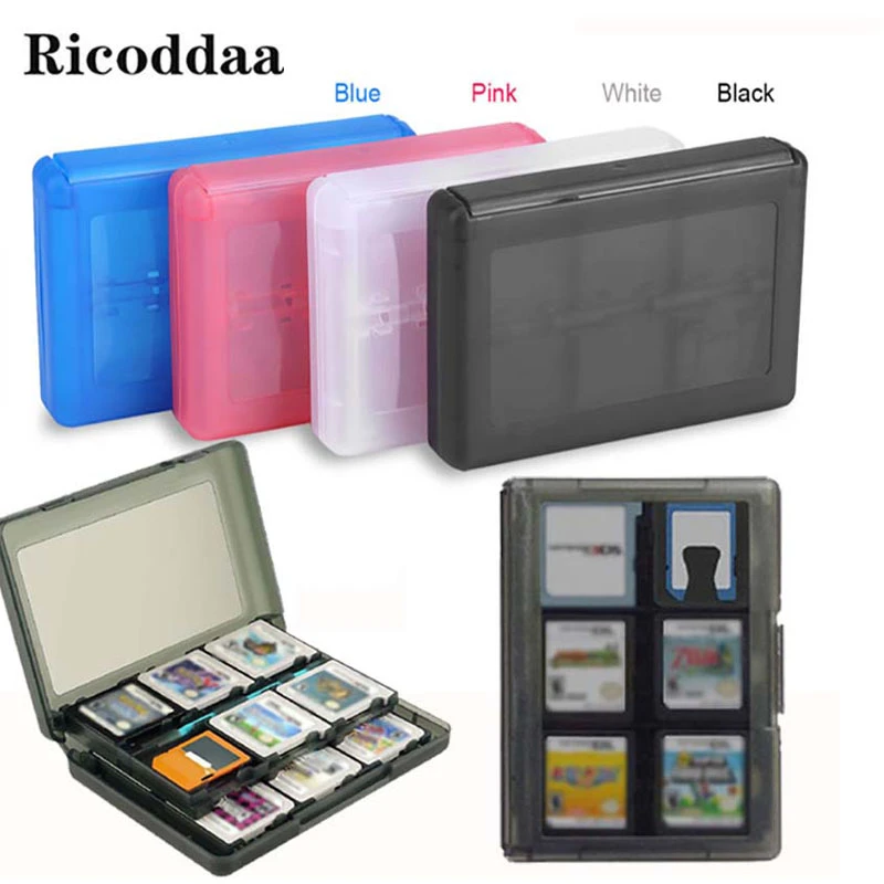 For 2ds Card Case 28 In 1 Game Memory Card Cases Plastic Micro Sd Holder For Nintend Nds Ndsi New 3ds Xl Cartridge Storage Box Cases Aliexpress