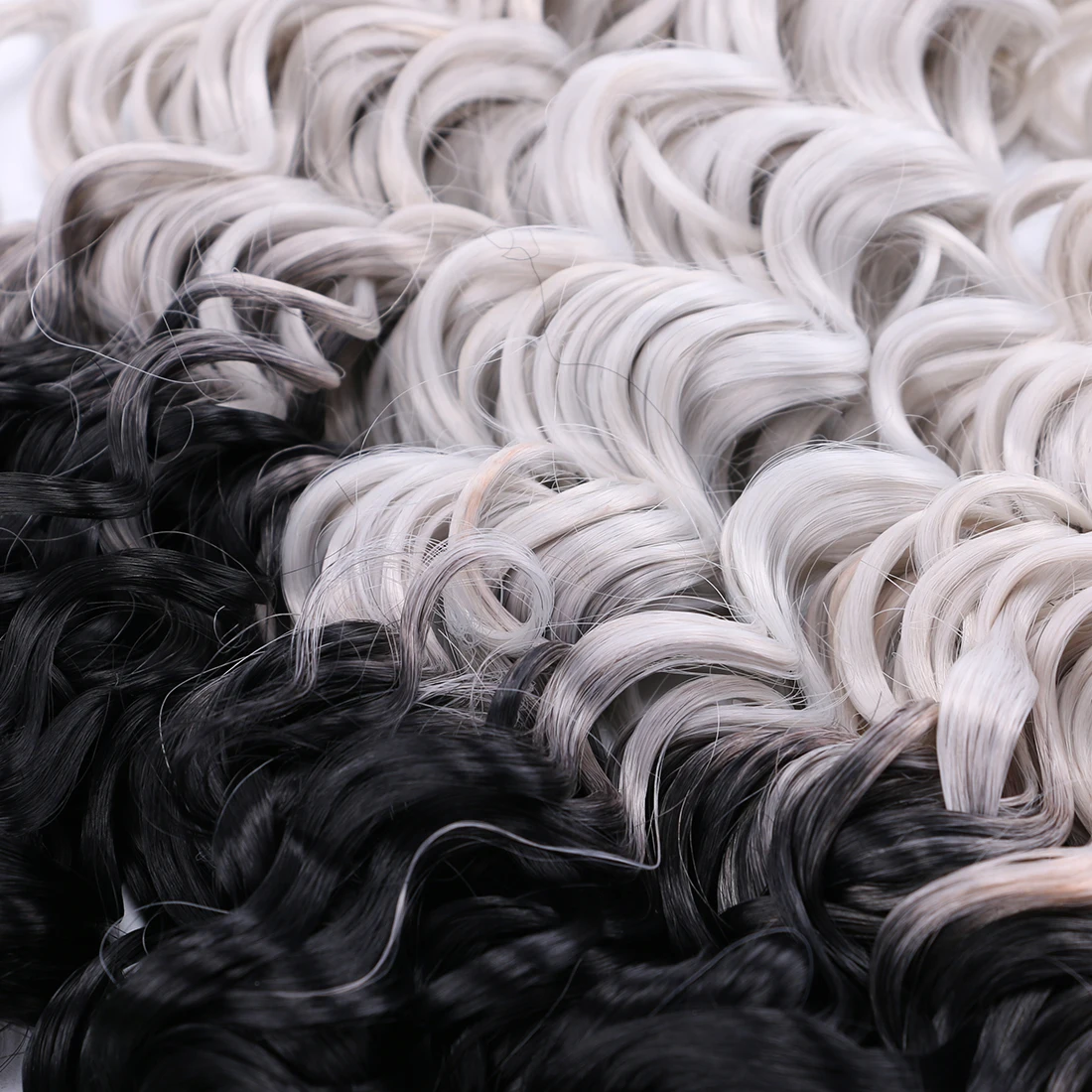 REYNA Ombre глубокая волна синтетические волосы высокая температура волокно плетение синтетические волосы для женщин