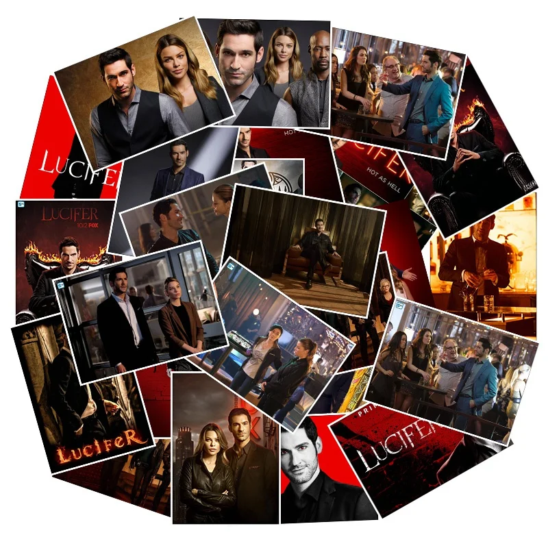 25 قطعة/الوحدة للماء التلفزيون الموسم لوسيفر PVC ملصقات ل المحمول دراجة نارية لوح التزلج الأمتعة صائق لعبة ملصقا 25 قطعة/الوحدة للماء التلفزيون الموسم لوسيفر PVC ملصقات ل المحمول دراجة نارية لوح التزلج الأمتعة صائق لعبة ملصقا