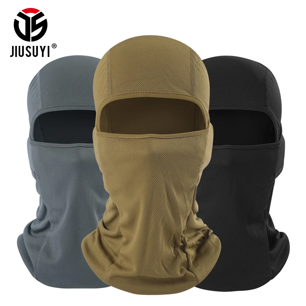 Black Balaclava Breathable MultiCam Military Tactical Head Cover Bicycle Army Airsoft Paintball
