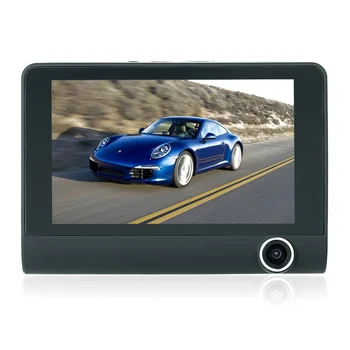 

4.0 Inch HD Night Vision 1080P 170 Degree Wide Angle Front And Rear Video Reversing Car recorder Dash Cam Dual Lens Car DVR