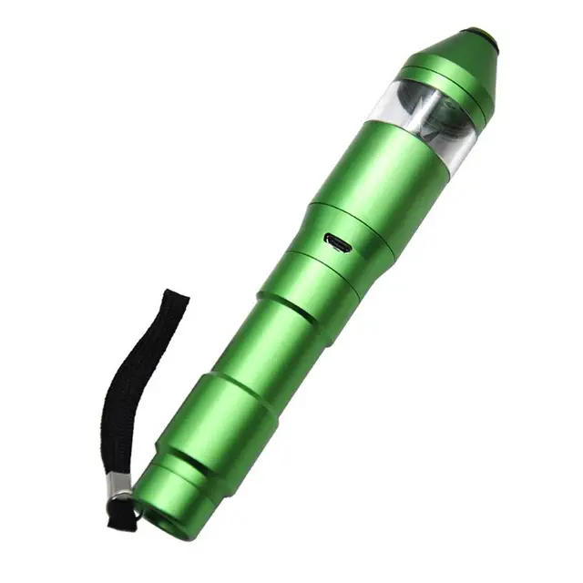 Electric Metal Herb Weed Grinder Tobacco Spice Herb Pepper Mills Pen