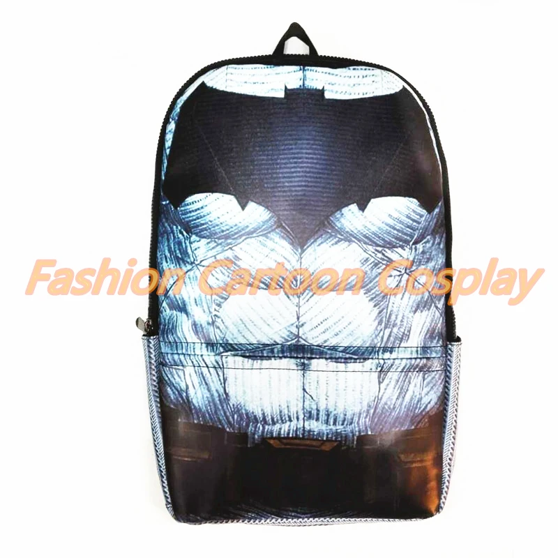 The Avengers Super Hero Backpack DC Marvel Comics School Bags Deadpool Batman Spider-man Backsack U