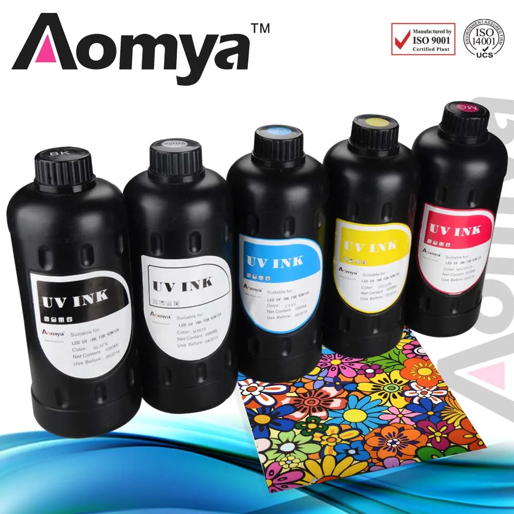 UV Ink For Ricoh Gen4 & Gen5 12x1000ml UV Soft Ink Dedicated UV ink For Ricoh  printhead for Ricoh UV printer