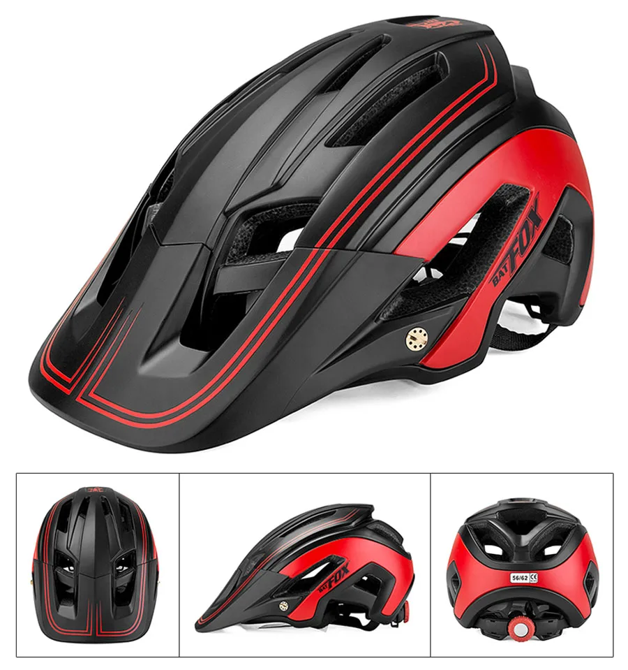 BATFOX велосипедный шлем горный велосипедный шлем casco ciclismo дорожный MTB capacetes para ciclismo EPS защитный шлем для езды на велосипеде