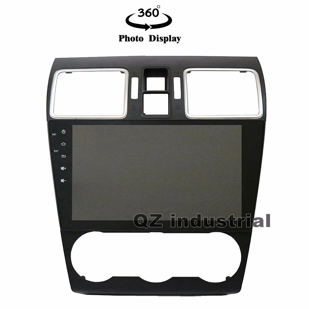 Discount QZ industrial HD 9inch Android T3 8.1 for Forester XV 2017 Car DVD Player With Canbus 3G 4G GPS WIFI Navi Radio Stereo RDS Map 3