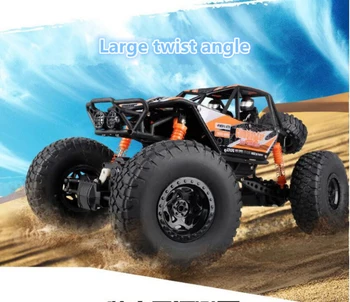 شراءسيارة لعبة كبيرة Rc Raing 2837 2.4G 4WD على الطرق الوعرة سيارة سباق السيارات الترابية دراجة لعبة نموذج التحكم عن بعد سيارة بيج فوت طفل أفضل هدية ل