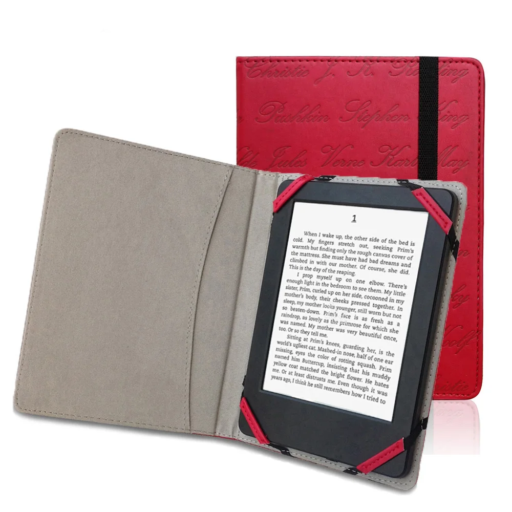 

Protective Book Cover for 6 inch eBook Sony Reader PRS-T3/T2/T1/650/600/505 eReader Magnetic Case Funda Capa
