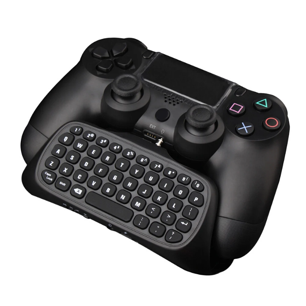 Bluetooth Mini USB Wireless Chatpad Message Keyboard for Playstation 4 gamig Controller 2 4G Wireless chatpad