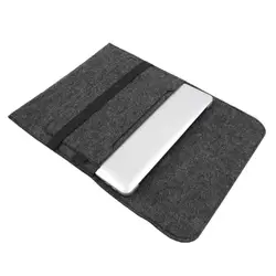 В наличии! Модная чехол для ноутбука для Macbook Pro/Air/retina Тетрадь рукава сумка 13 "15" шерстяной войлок ultrabook Sleeve сумка
