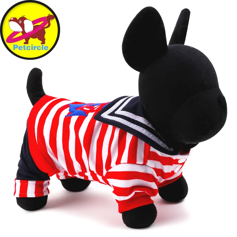 New pet Dog Clothes Hot Sale Stripe dog hoodies for chihuahua Pet Dog