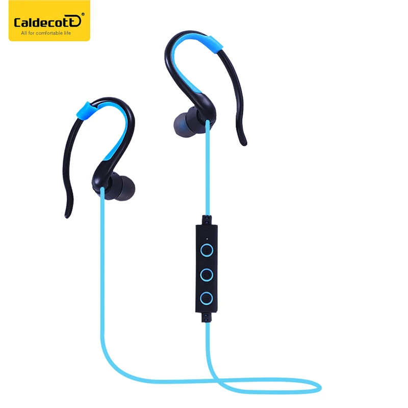 

Bluetooth Earphone Sports Running Wireless Headset V4.1 Stereo Bass Portable Ear Hook Earphones with Microphone