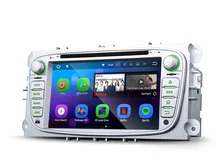 7 “Android 7.1 nougat OS Специальный автомобиль DVD для Ford Mondeo 2007-2011 и Focus 2008-2010 & S-Max 2008-2010 со встроенным HDMI Выход