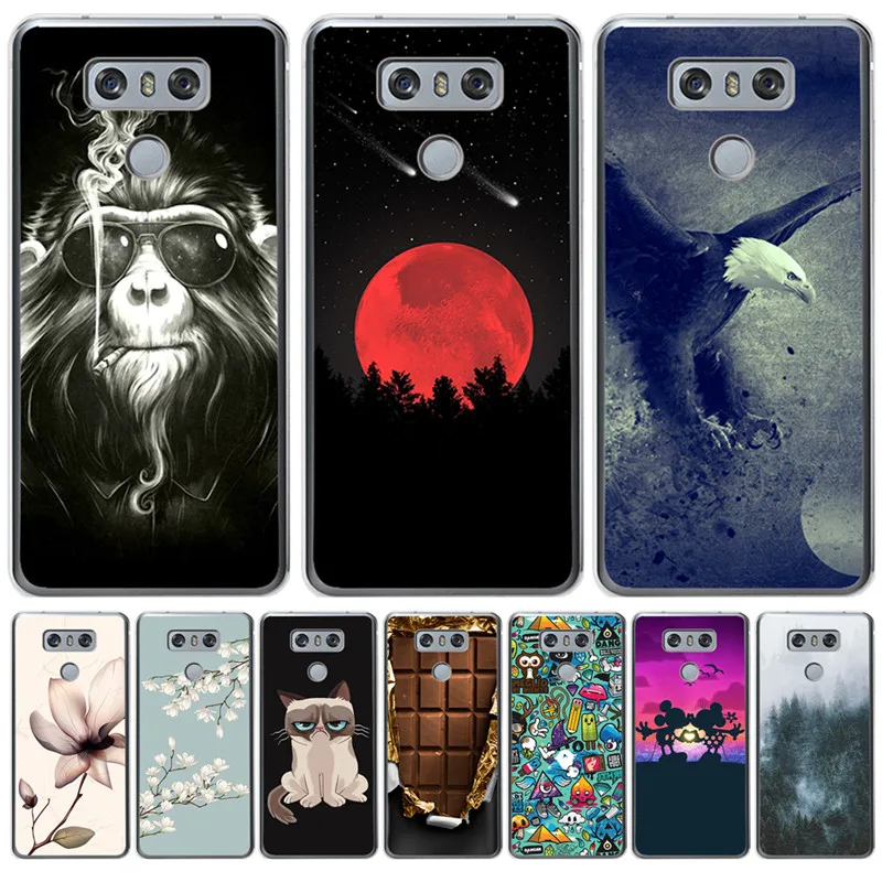 

Luxury Mickey animal Flower pattern For LG G 4 5 6 Q 6 8 K 4 7 8 10 2017 X power 2 screen phone Case Cover Funda Coque Etui capa