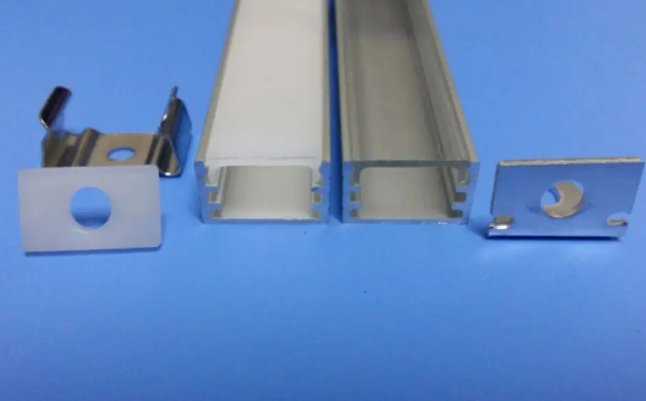 

Free Shipping Super Slim Linear Led Strip Light Aluminum Recessed Profile Extrusion For Furniture 2m/pcs 40m/lot