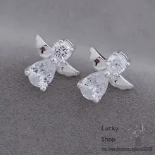 AE653 посеребренные серьги, серебряные ювелирные изделия, ангел/bwpaknwa eggamxna