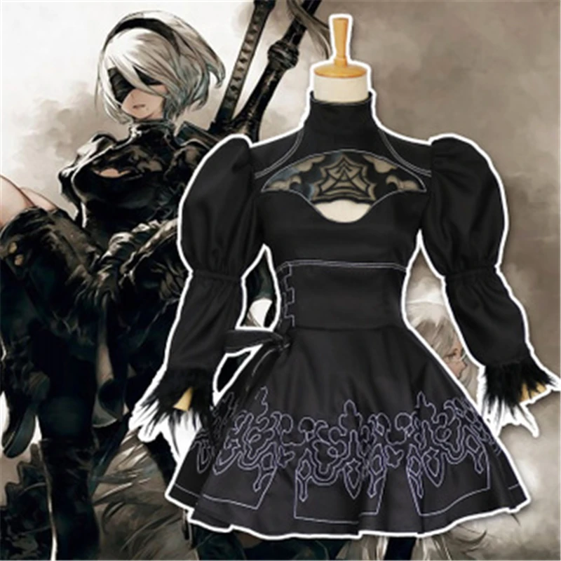 Женский карнавальный костюм Nier Automata для ролевых игр маскарада вечерние костюмы