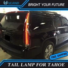 Автомобильный светодиодный задний фонарь для 2007- Chevy Tahoe Suburban GMC Yukon светодиодный задний фонарь для Cadillac Escalade style