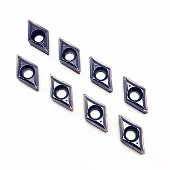 

100PCS DCMT070204 SM IC908 high precision carbide insert lathe tools DCMT070204 CNC lathe parts metal turning tool Tokarnyy
