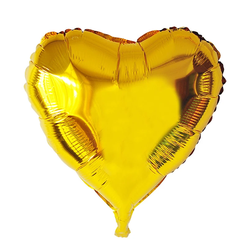 5 unids/lote corazón Ballon 10 pulgadas en forma de globo grande amor Feliz cumpleaños aire Globos decoración Globos partido Globos