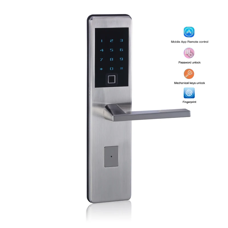 Wifi App Fingerprint Scanning Smart lock Intelligent Bluetooth Electronic keypad Number Door Lock Biometric Door Lock Wifi App Fingerprint Scanning Smart lock Intelligent Bluetooth Electronic keypad Number Door Lock Biometric Door Lock