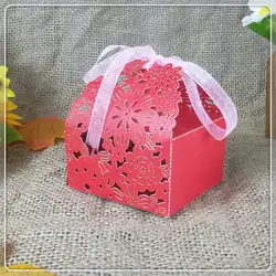 30 DIY цветочным узором коробка конфет Свадьба, как Подарочная коробка Свадебная вечеринка пакет Хэллоуин Рождественский подарок коробка 6ZT20