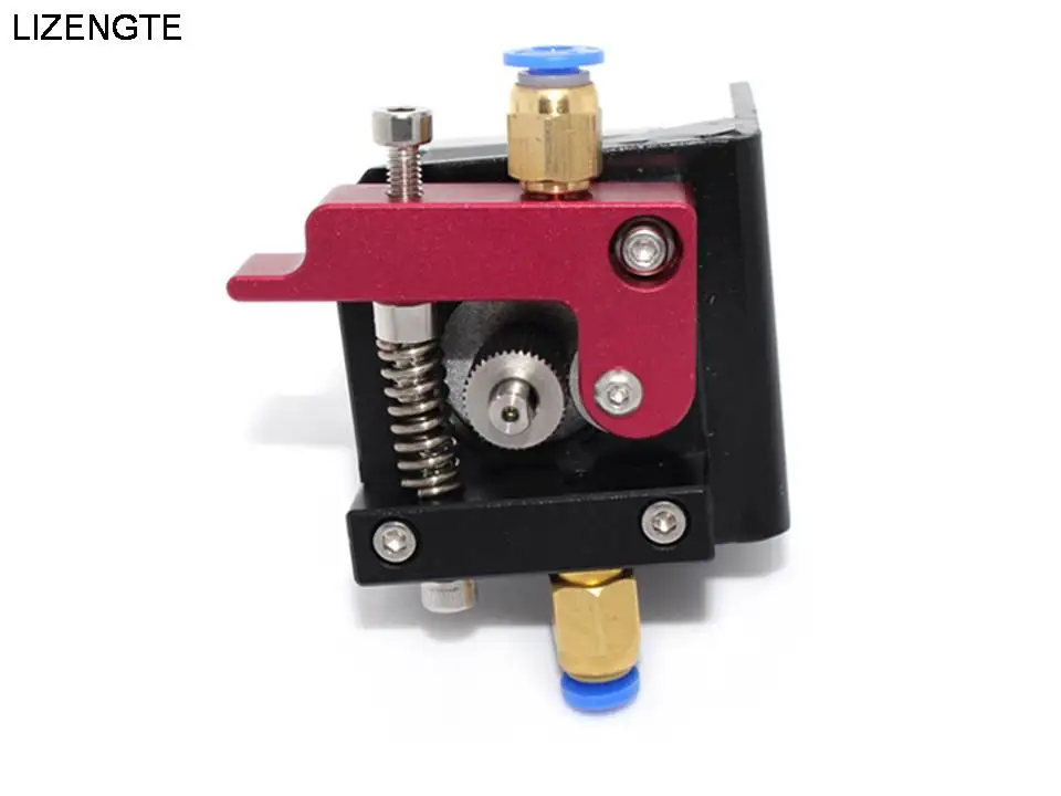 

Free Shipping LIZENGTEC Printer Reprap Makerbot MK8 Full Metal Aluminum Alloy Sandblasting Extruder No motor 1.75MM Filament