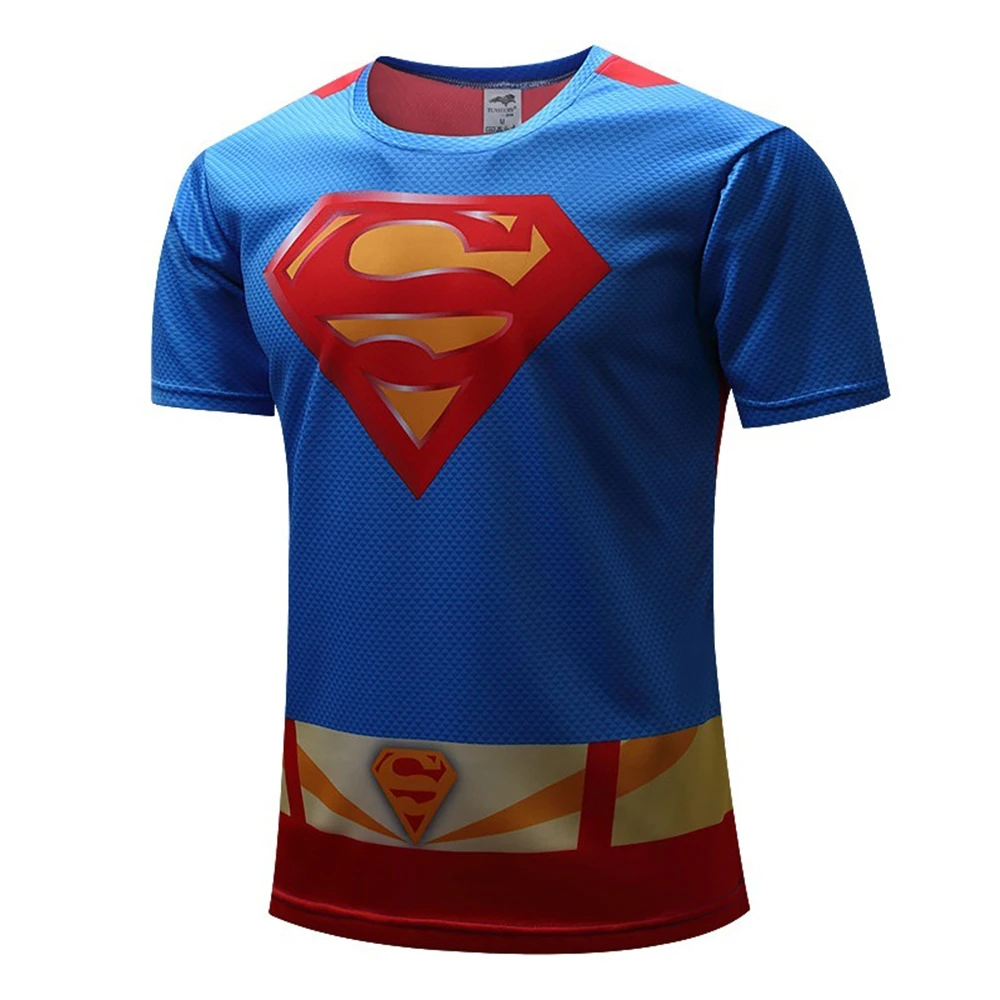 2017 moda superman camiseta 3D camisetas súper hombres vengadores manga  corta Fitness superman traje cosplay|cosplay costume|superman  cosplaysuperman costume - AliExpress