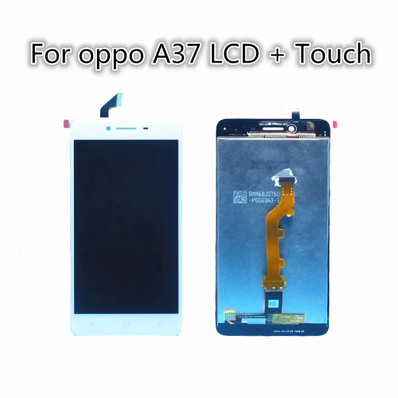 

new arrival 100% tested good quality For oppo A37 LCD display with touch screen digitizer Assembly free shipping
