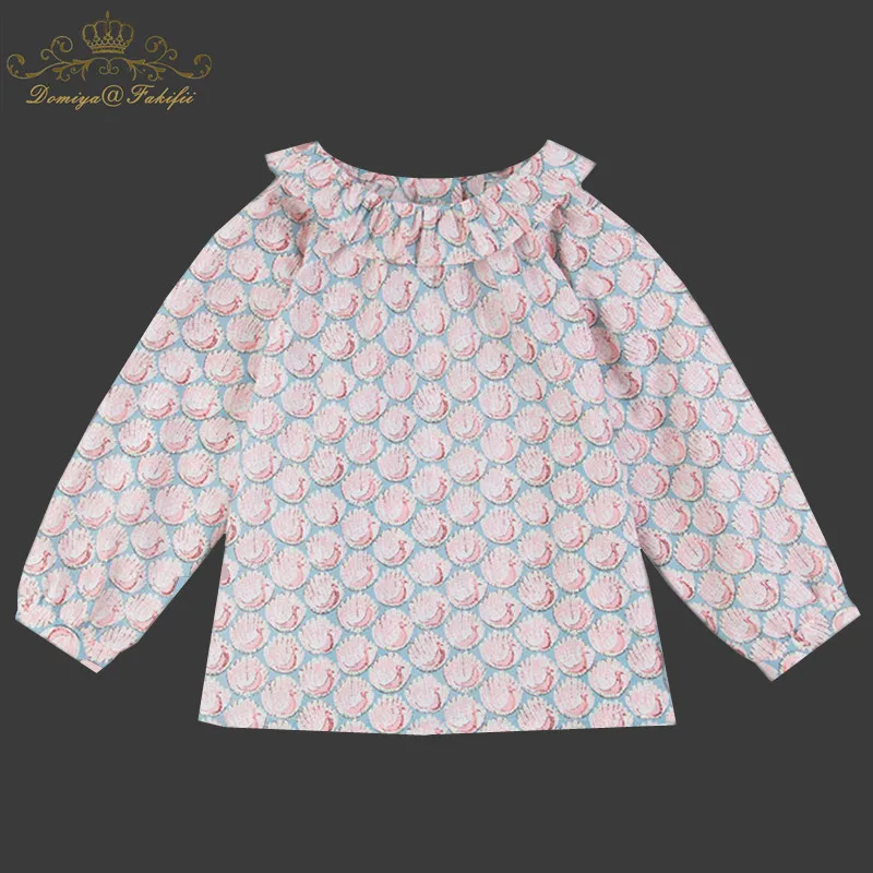 

2018 Spring Autumn Brand Baby Girl T-shirt Girls Elegant Peacock Print Tees T shirts Children Blouse Super Quality Kids Clothes