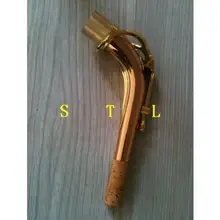 Улучшенный альт sax Шея красная медь/Чистый медный корпус 25 мм отличный звук