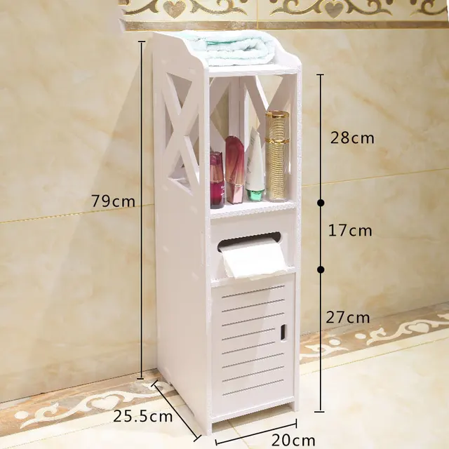 Simple Bathroom Vanity Floor Standing Storage Cabinet Simple Bathroom Vanity Floor Standing Storage Cabinet Washbasin Shower Corner Shelf Plants Sundries Rack