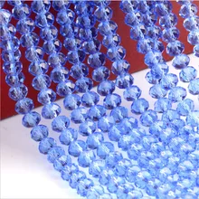 4mm 6mm 8mm 10mm Light Sapphire Garment Accessories Sewing Fascinating Sewing On Glass beads for jewelry making