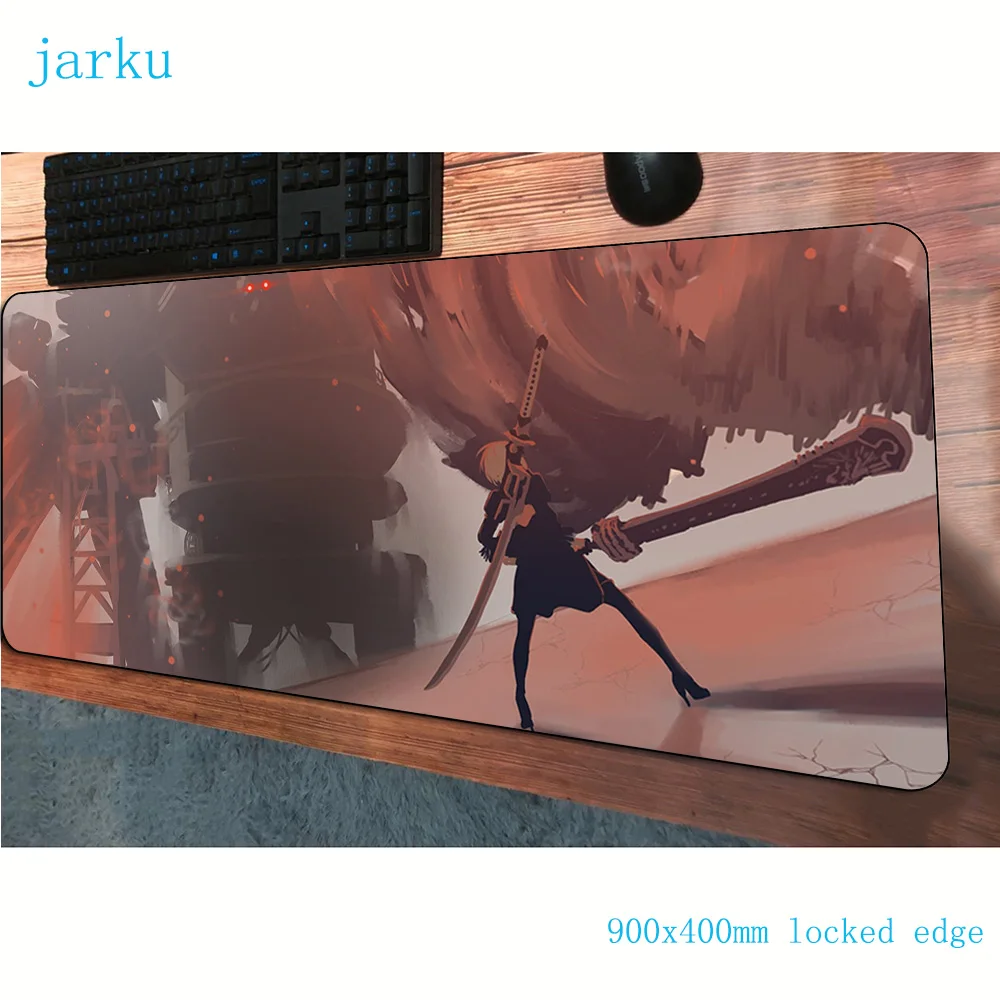  nier mouse pad 900x400mm mousepads wrist rest best gaming mousepad gamer anime large personalized m