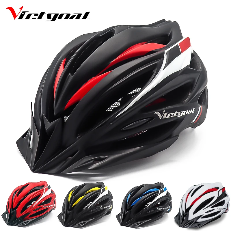 Для велосипеда VICTGOAL шлем для мужчин женщин велосипедный с подсветкой MTB легкий
