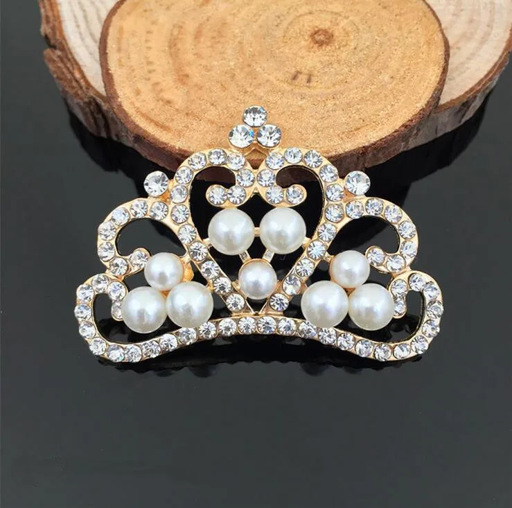 5 шт. корона дизайн горный хрусталь хрустальные пуговицы жемчужные Украшенные