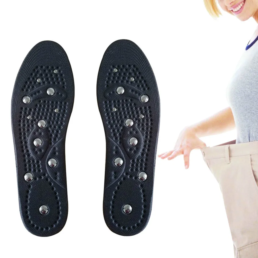 

Magnetic Insoles Pads For Shoes Soles Arch Support Therapy Magnet Health Care Foot Massage Insoles Men Women Shoe Pad Inserts