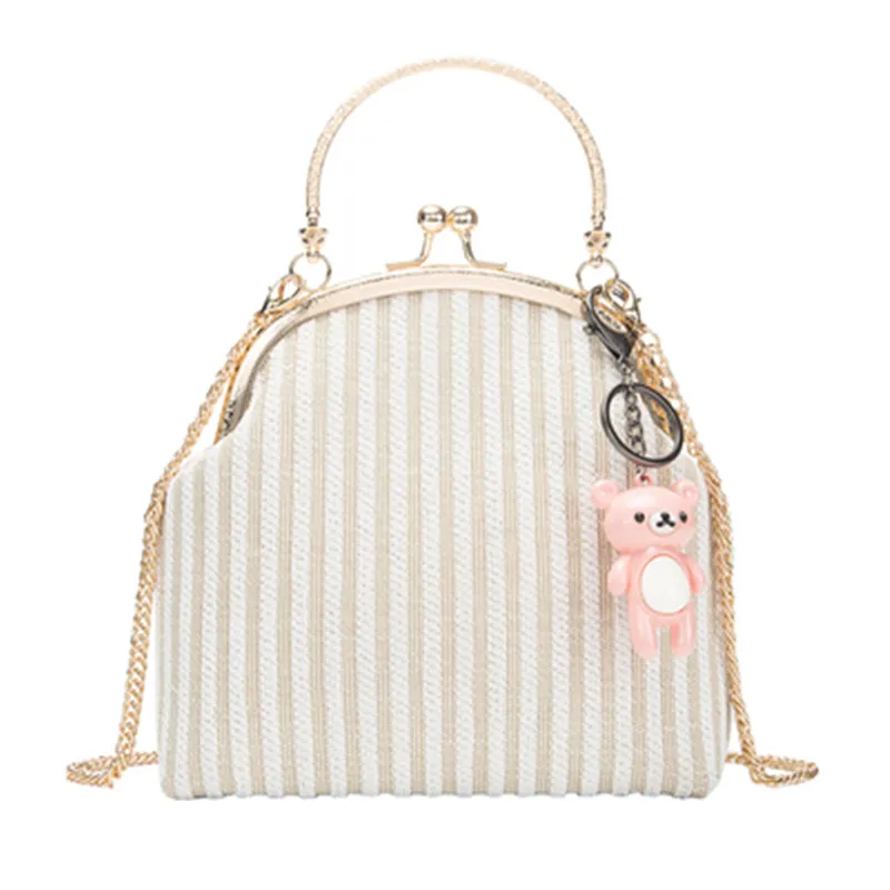 

Women Handbags Casual Clip Shell Bag 2019 Chains Messenger Ladies Designer Shoulder Corssbody Bag Small Phone Purses Bolsa Chic