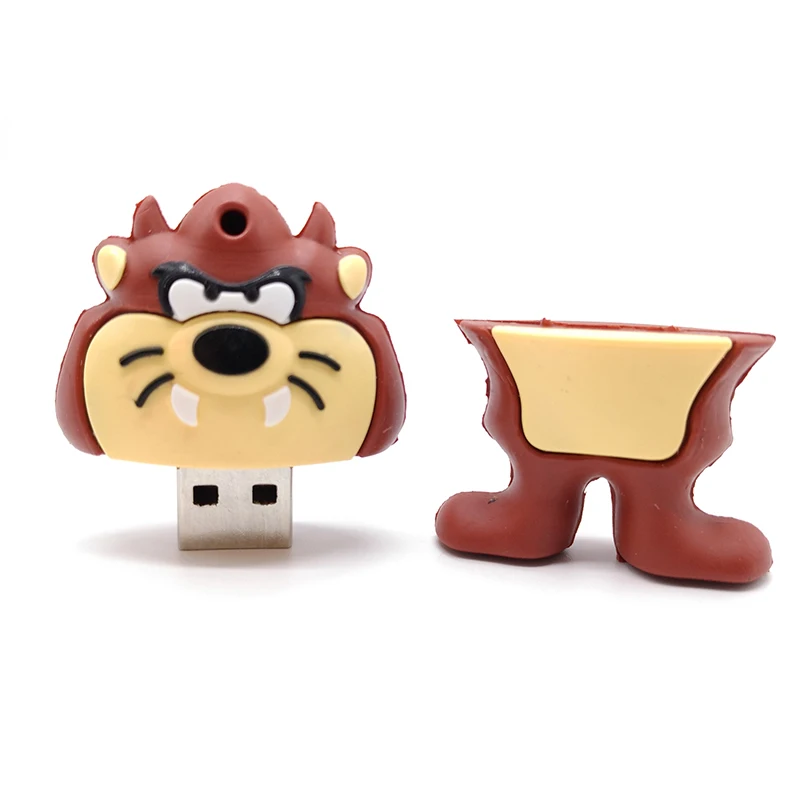 Cute animal pendrive 4gb 8gb 16gb 32gb Lion usb flahs drive 64gb реальная емкость карта памяти Флеш