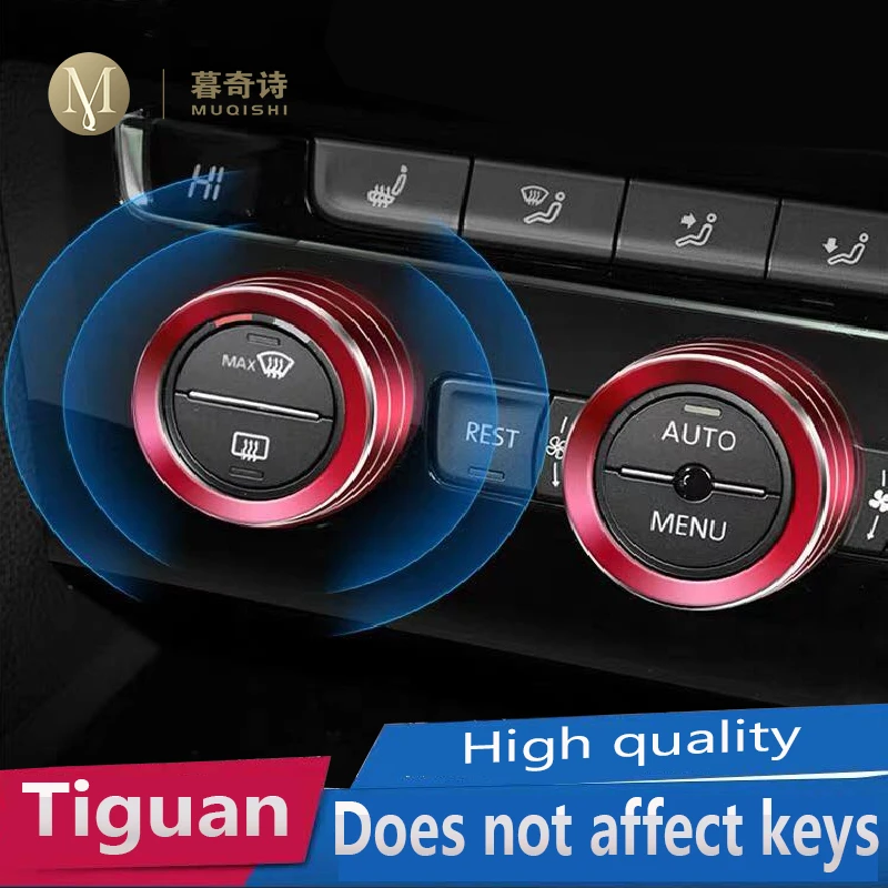 Для Volkswagen Tiguan Atlas t roc Ateca Passat B8 вариант ручка кондиционера декоративная крышка A/C