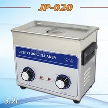 Free DHL 1PC Hot sell AC 110v/220v timer&heater JP-020 Ultrasonic cleaner 3.2L hardware accessories motor washing machine